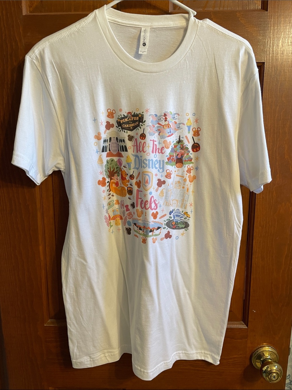 Disney Tshirt All the Disney Feels Park Rides Disneyland Dumbo Pooh Teacups